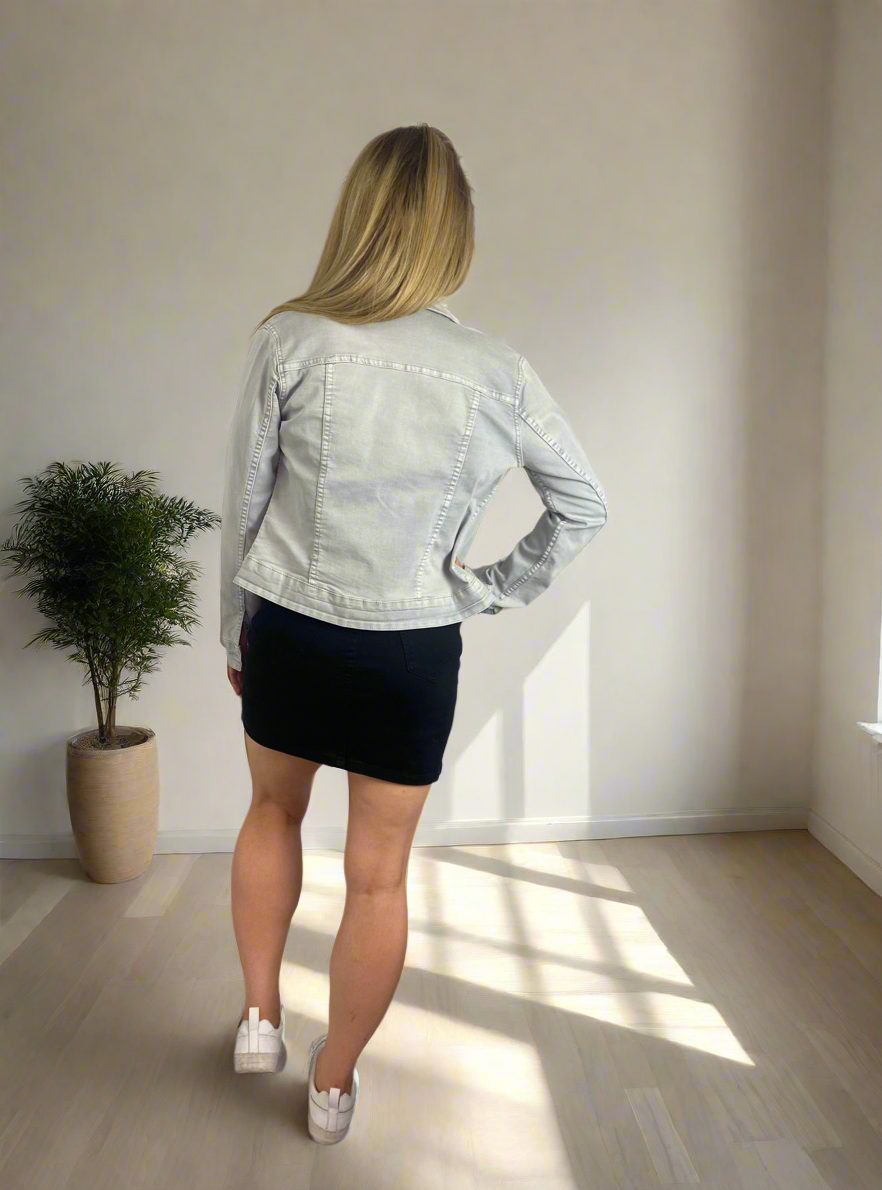 REVERSIBLE Jackets - Camo/Light Blue & Floral Dark Garden/Dark Denim