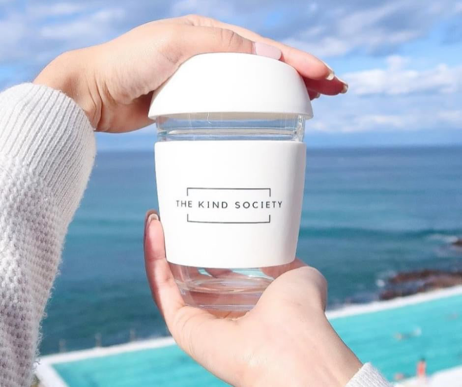 Eco Friendly Travel Glass Drinking Mug