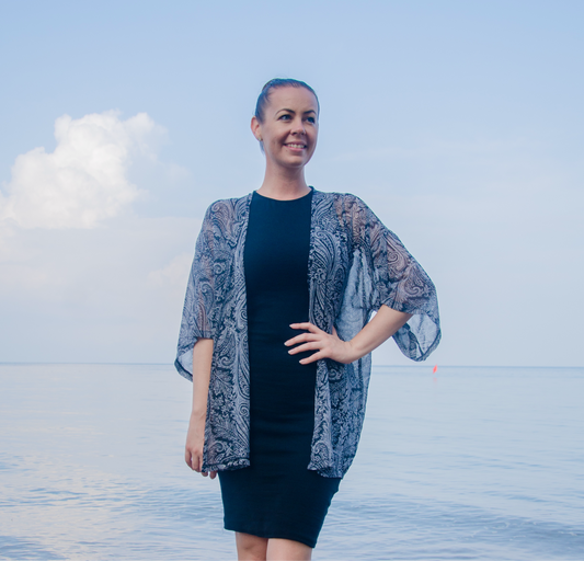⭐️ Dark Brown Boho Original Open Kaftan