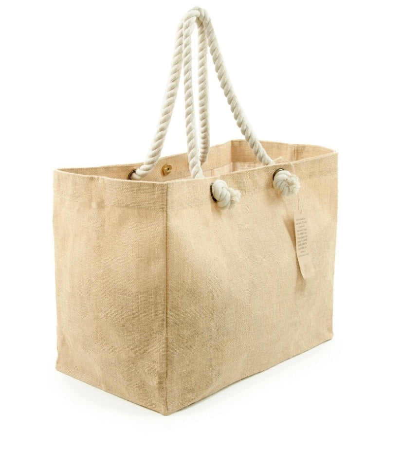 XXL BoHo Luxe Tote Beach Bag- Strong & Durable
