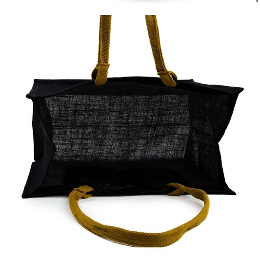 XXL Black LUXE Tote Bag - Strong & Durable