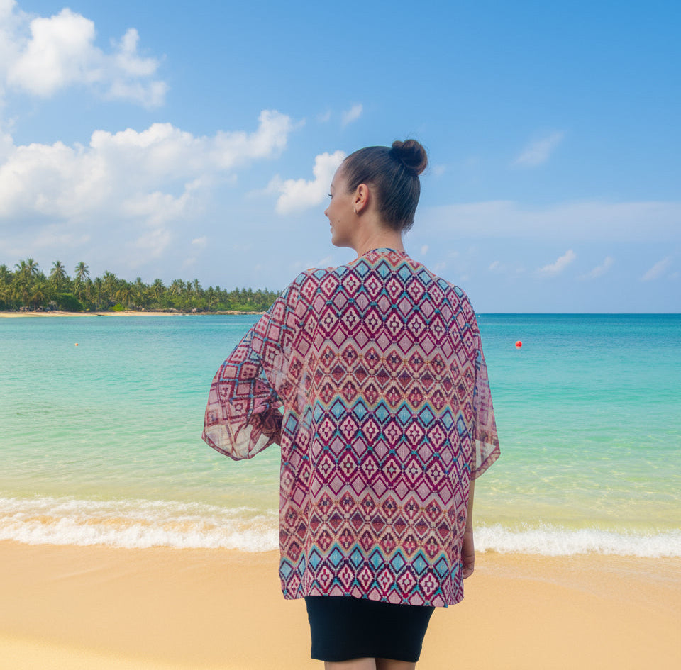 Pink Dream Maker original Open Kaftan