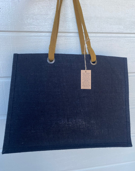 XXL Black LUXE Tote Bag - Strong & Durable