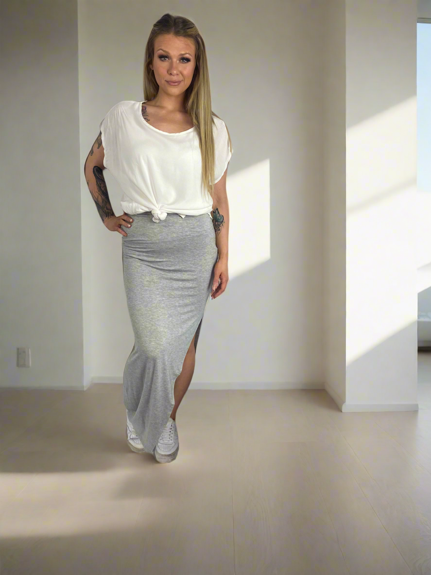 VIVIANA Drape Tops 2 Colours- Black & White