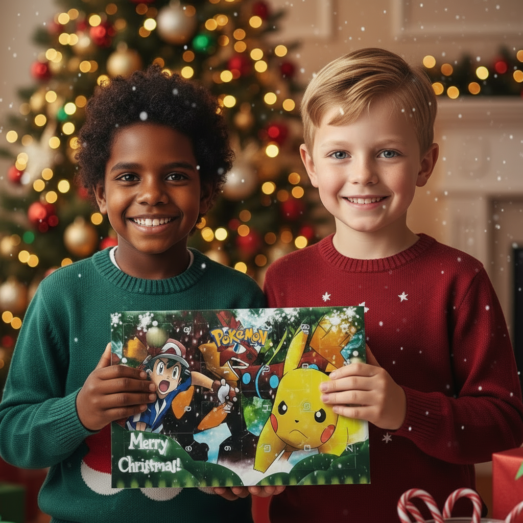 kids Advent Calendar Green Pre order