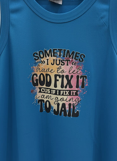 Handmade God Fix It Tank Top