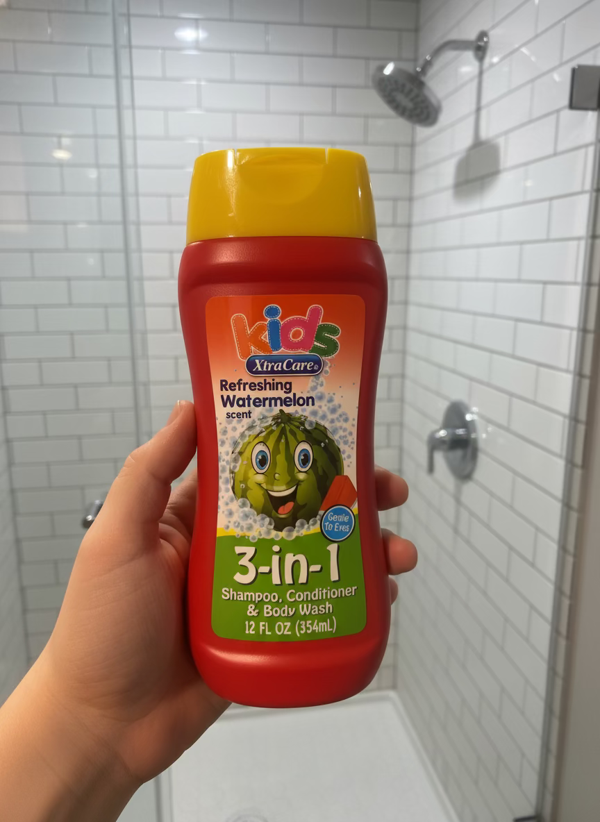 Kids 3-in-1 Wash Shampoo, Conditioner & Body Wash- choose your style