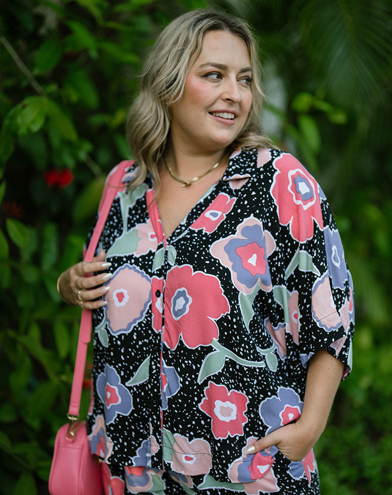 NELLY Floral Button Shirt