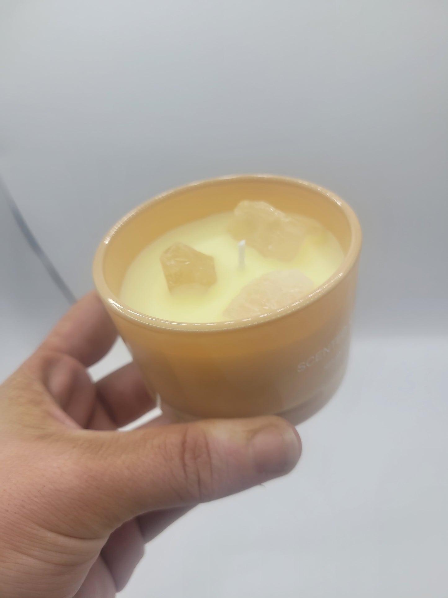 Crystal Scented Candles - 7 Colours