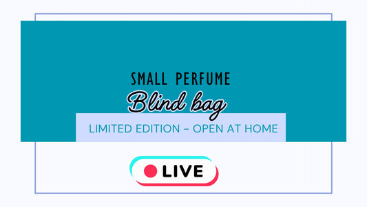 Small BLIND BAG PERFUMES (LIVE) Pre-Packed