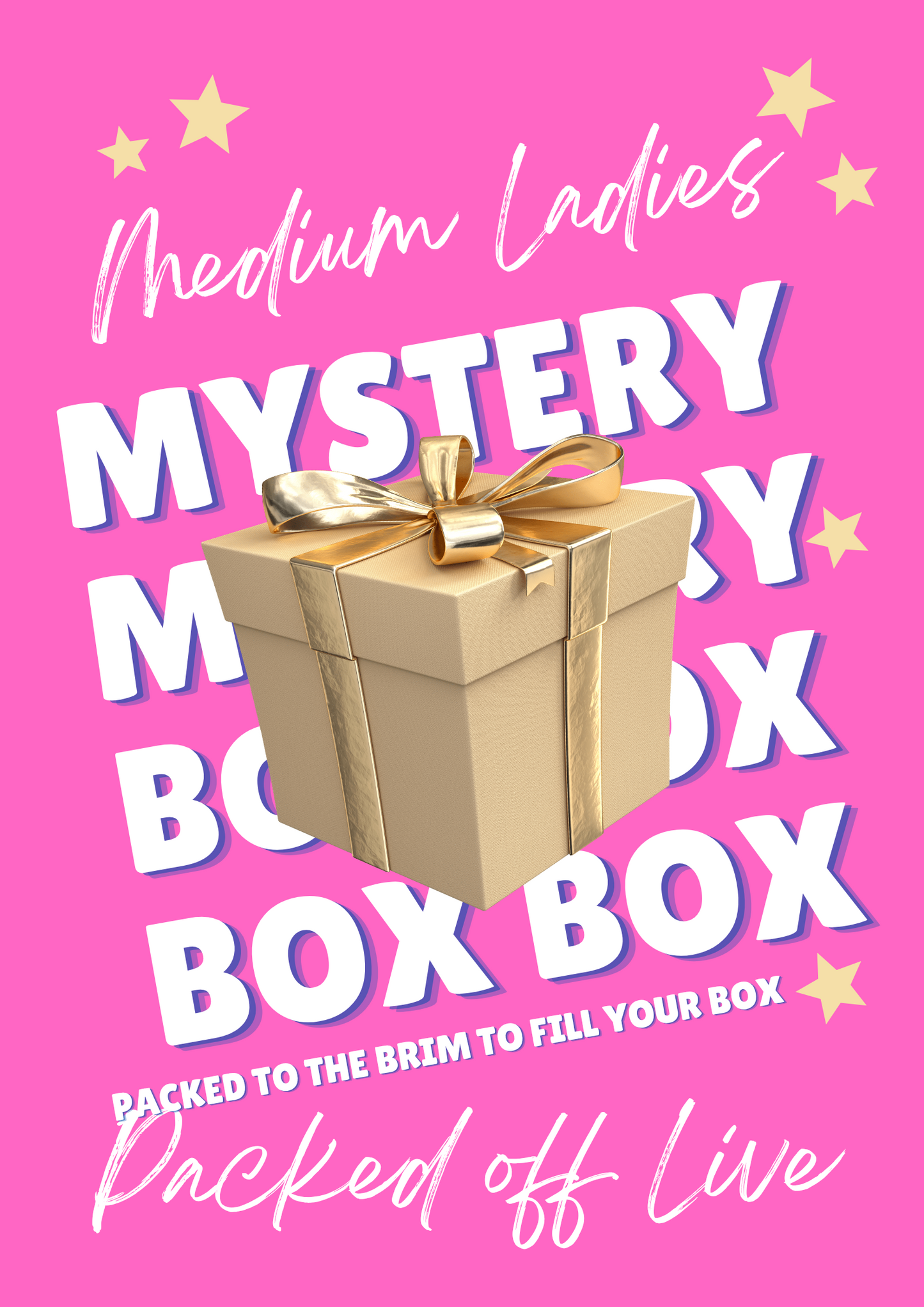Medium LADIES MYSTERY Box (NOT LIVE)