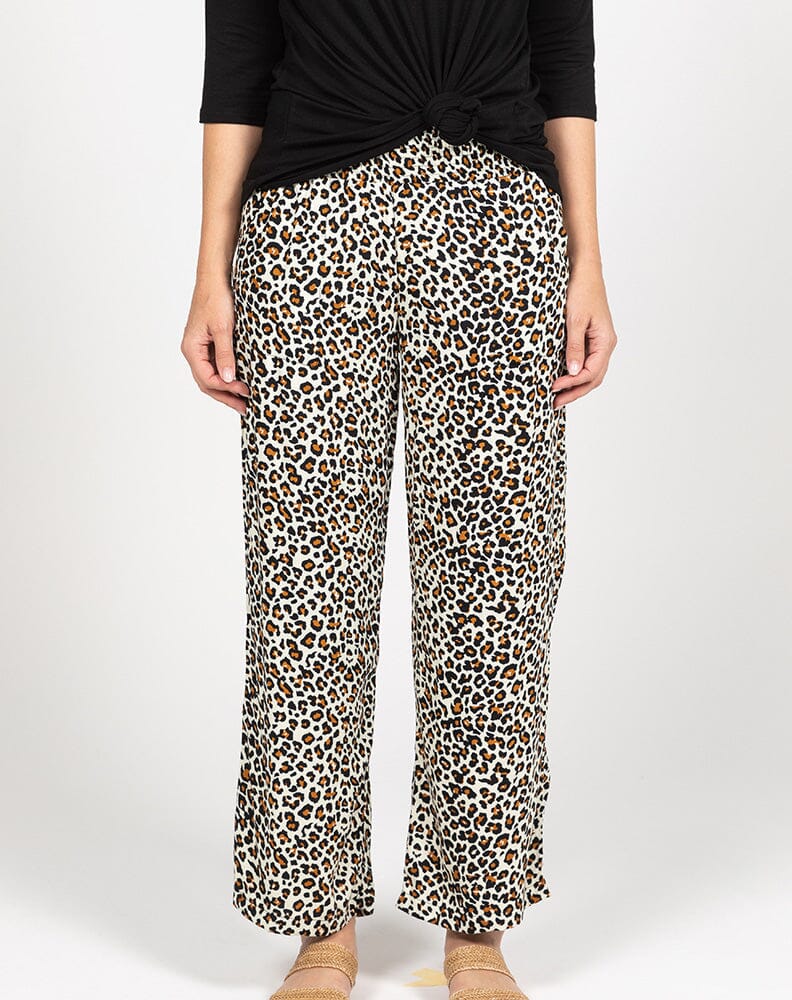 Leopard Stretch Pants Aambers Goodies xx