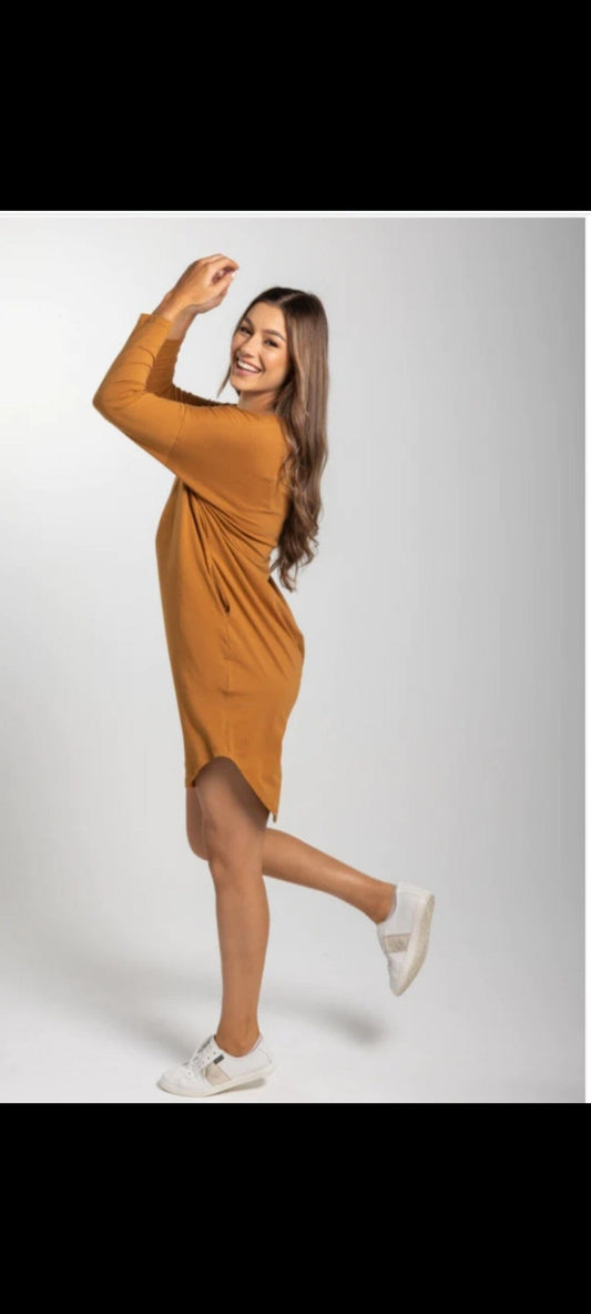 Long Sleeve Dress/ long top 2 colours Aambers Goodies xx