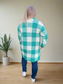 MINNY Soft Open Pattern Cardigan - Green