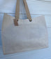 XXL White LUXE Tote Bag - Strong & Durable