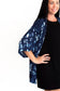 ⭐️ Blue Boho Sunset Dreams Open Kaftan Mini