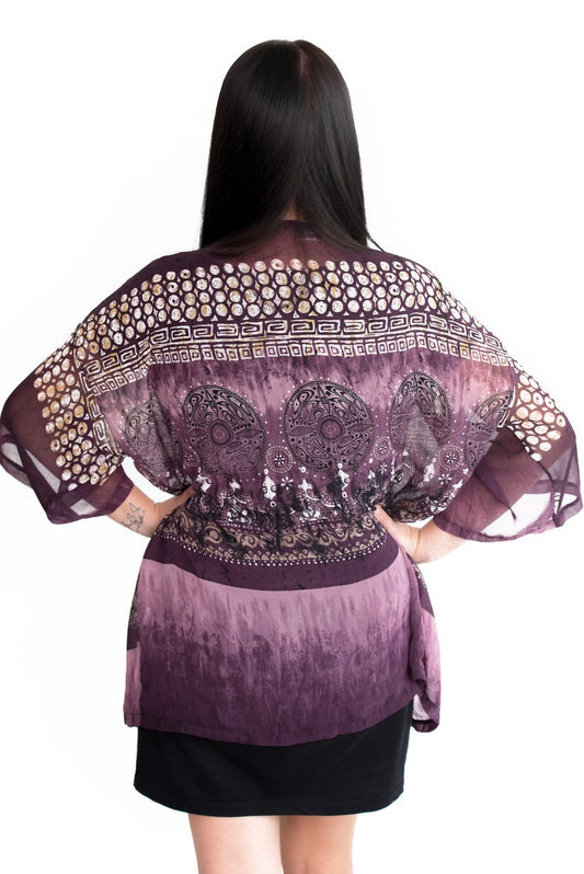 ⭐️ Purple boho Dreams original Open Kaftan