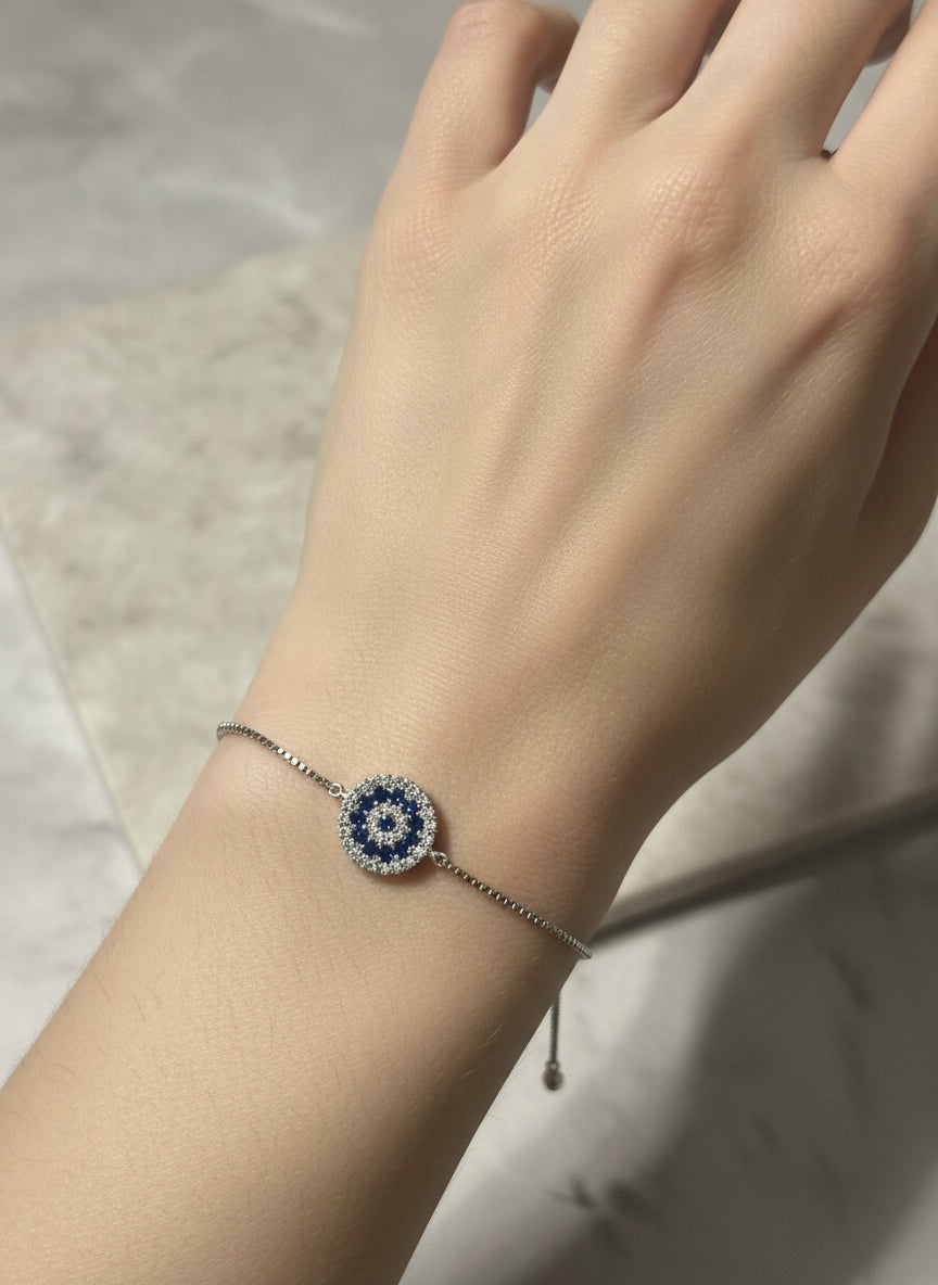 Halo Protection Bracelet Silver Tone- Pick your style