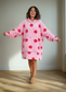 Strawberry Shortcake SNOODI OODI Oversized Hooded Blanket Jumpers