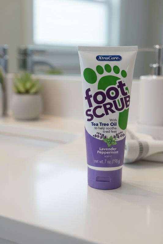 Foot Scrub Lavender Peppermint with Tea Tree Oil