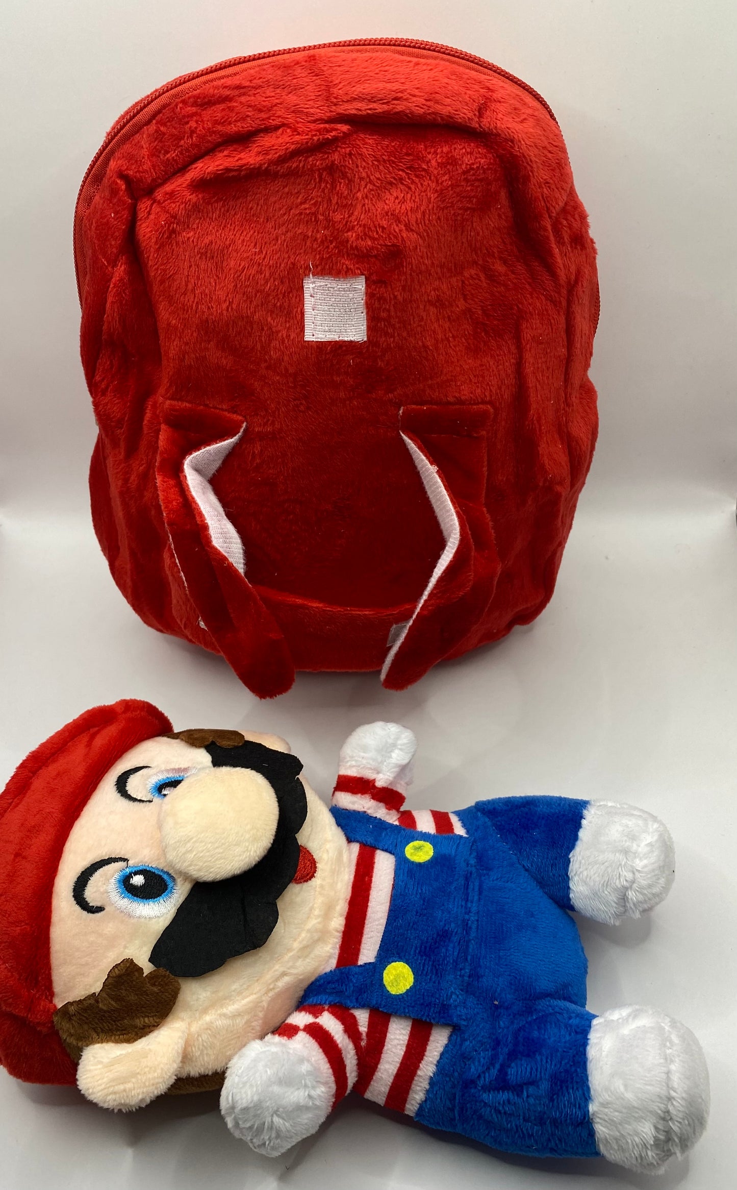 Kids Plush Back Packs with Removable Toy 2 Peice- 3 designs