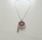 Dreamcatcher Aromatherapy Locket Necklace Interchangeable Felt Pads