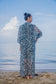 ⭐️ Snow Leopard Day Dream Open Kaftan Maxi