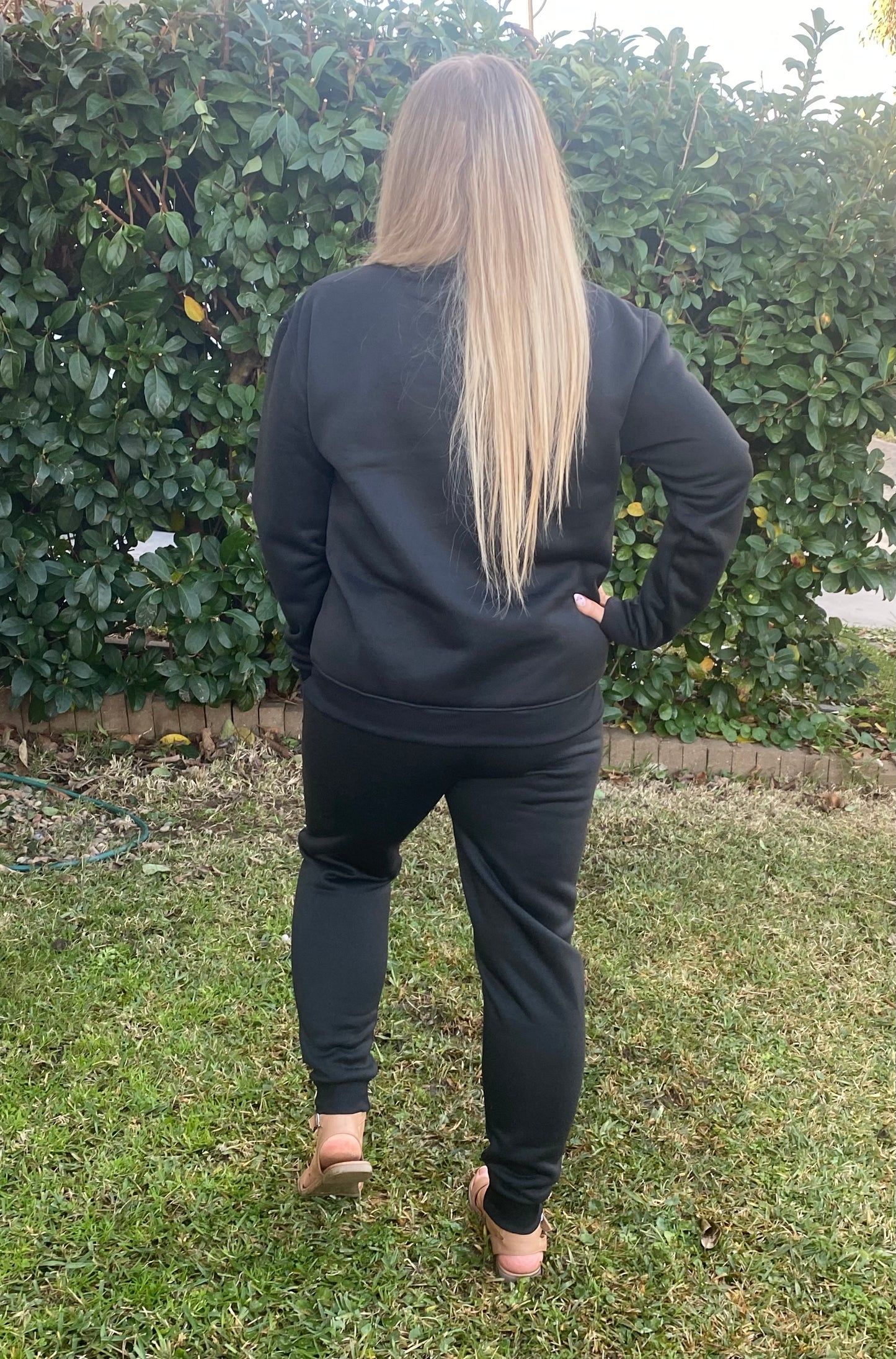 PARIS Black Track Suit