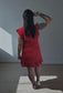 RIDA Little Red Ruffle Dress