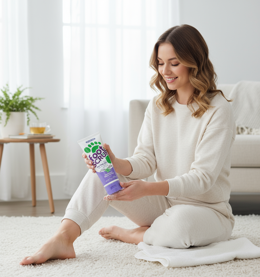 Foot Scrub Lavender Peppermint with Tea Tree Oil