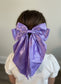 Silky Hair Bow Clips