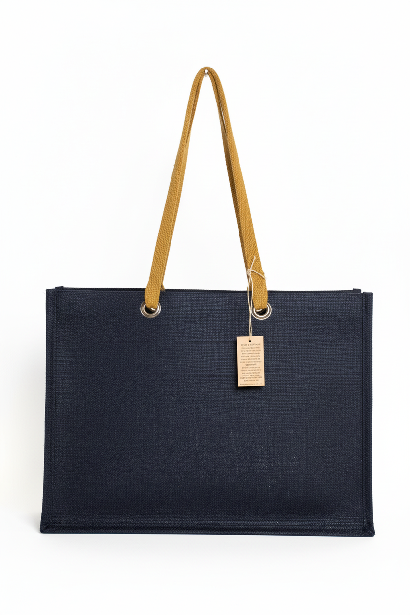 XXL Black LUXE Tote Bag - Strong & Durable