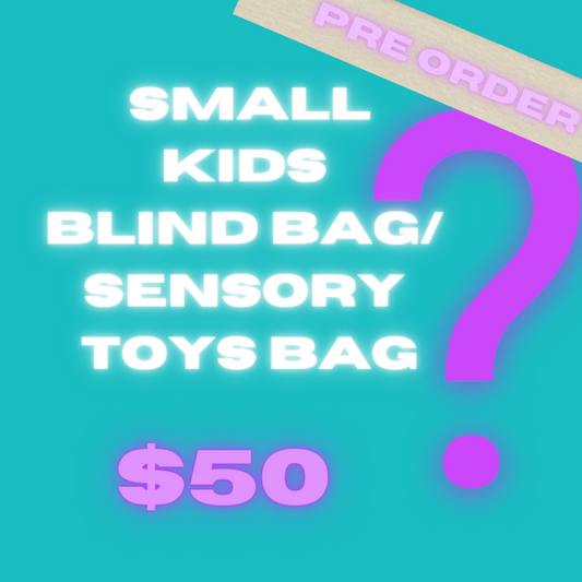 SMALL PRE ORDER -KIDS BLIND BAG/ SENSORY & MORE BAGS