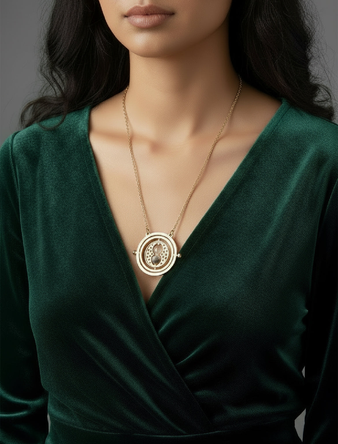 Wizarding Hourglass Orb Pendant