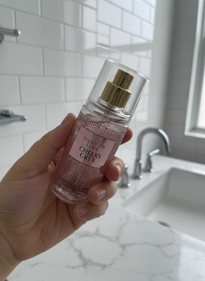 Shimmer Scented Body Mists Sprays