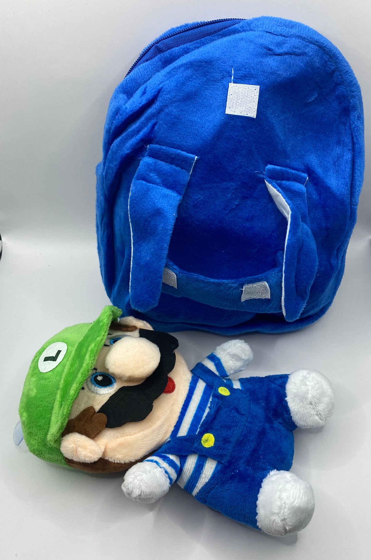 Kids Plush Back Packs with Removable Toy 2 Peice- 3 designs