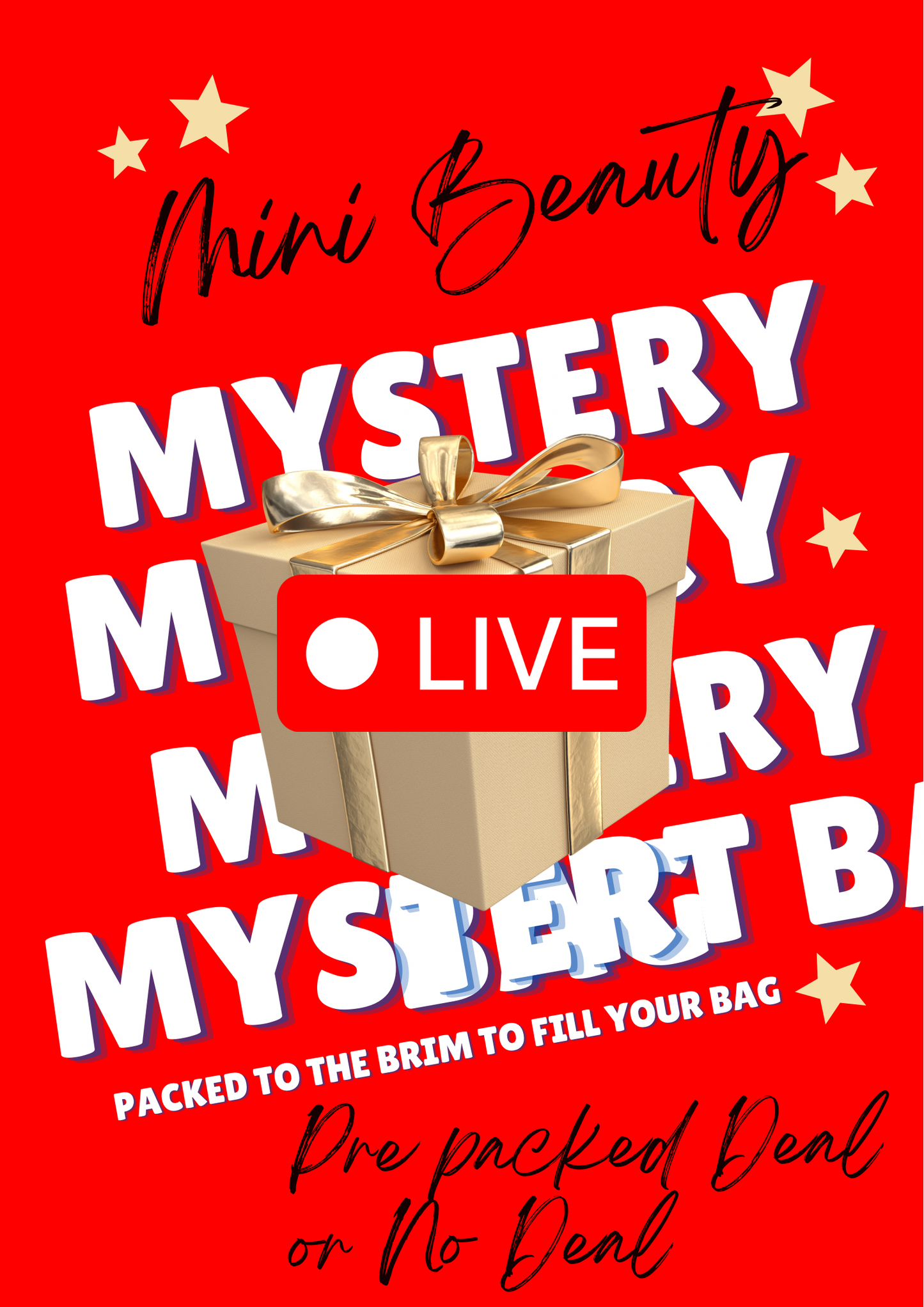 Deal or no Deal - MINI BEAUTY Mystery Bag (LIVE)