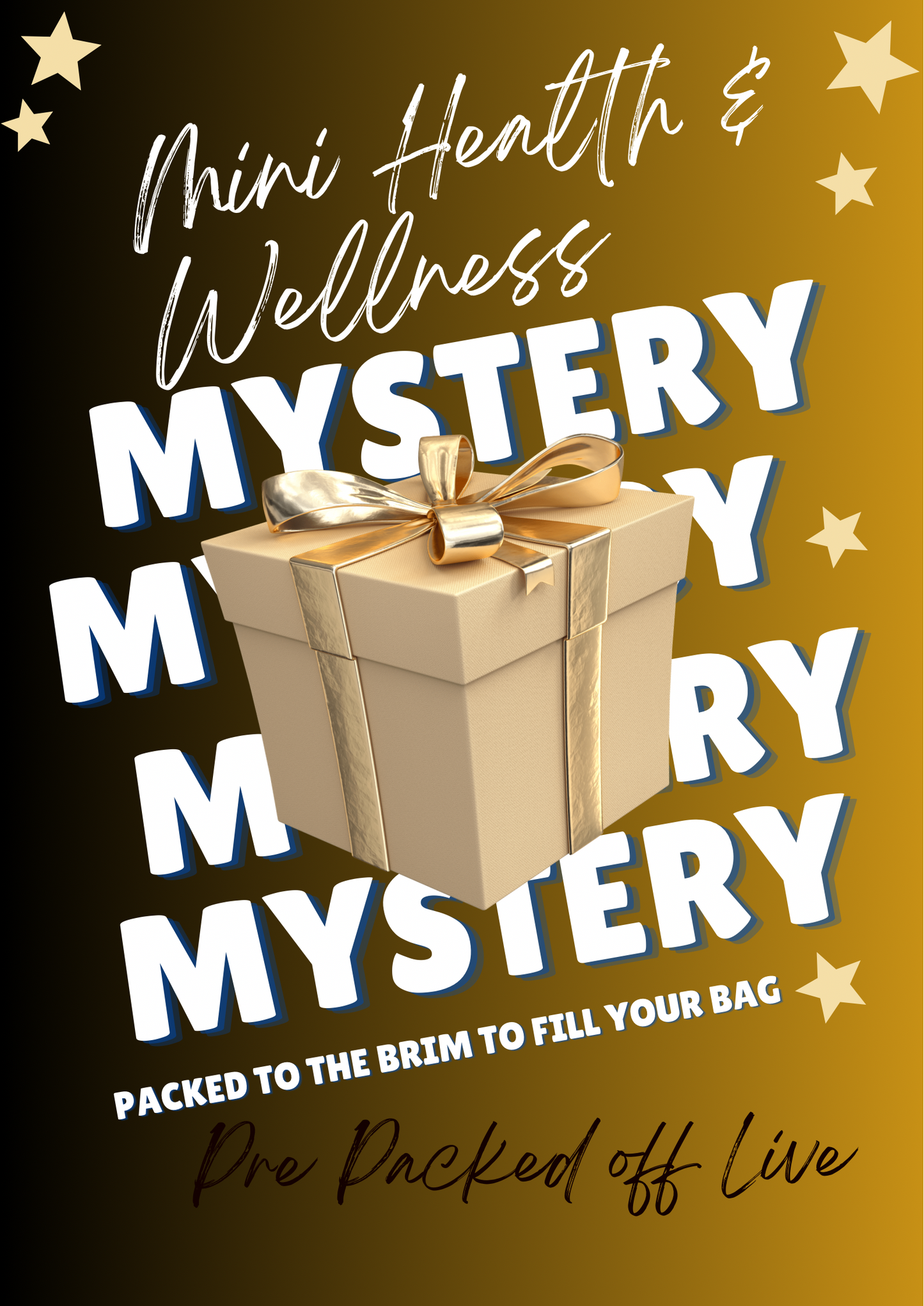 Mini Health/Wellness Mystery FILL UP Bag (OFF LIVE)