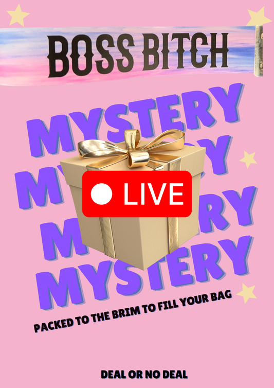 Boss Bitch (Entrepreneur) Large DEAL OR NO DEAL bag (LIVE)