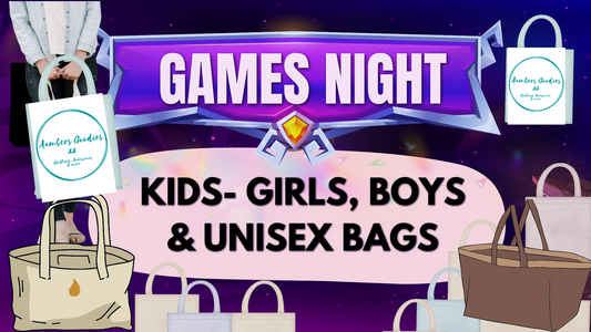 KIDS LARGE SENSORY BAGS- BOYS, GIRLS & UNISEX