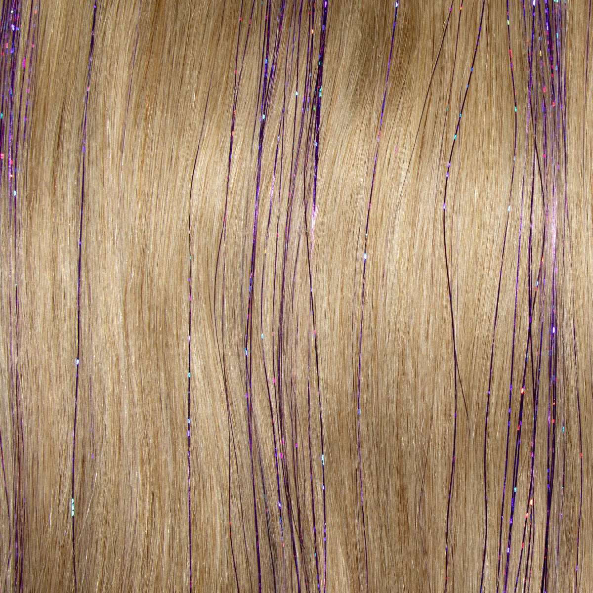 Clip-In Sparkle Tinsel Hair Extensions – 4 Pack