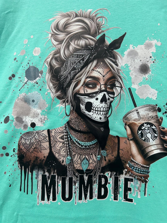 MUMBIE Handmade T-shirts Black