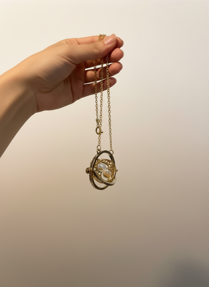 Wizarding Hourglass Orb Pendant