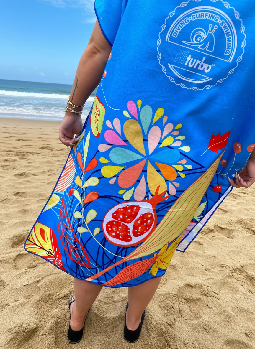 Adult Hooded OverHead Towels - 4 Designs