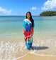 Island Sunset Comfort Maxi Kaftan Dress