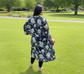 Moonlit Garden Kaftan Throwover