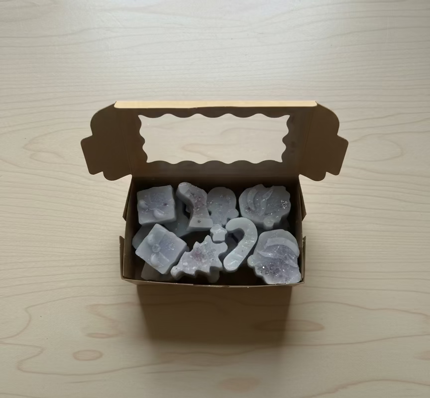 XMAS Mini Melt Gift Boxs 16 Pack Handmade Wax Melts