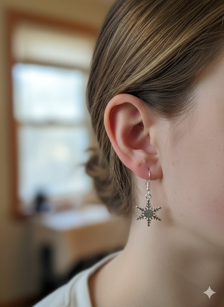 Holiday Snowflake Earrings