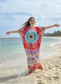 Tidal Bloom Daydream Kaftan Maxi Dress