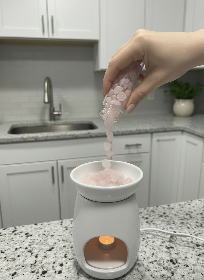 Crystal Style Melt Tube Handmade Scented Melts